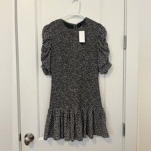 NWT French Connection “Elao Drape Sleeve Dress in Laurel Multi,” size small